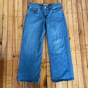 Levis low loose wide leg jeans